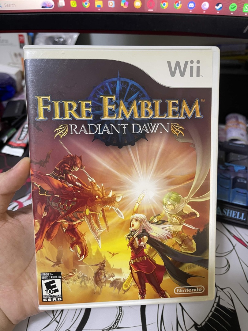 Nintendo Wii Game Fire Emblem Radiant Dawn, Video Gaming, Video Games ...