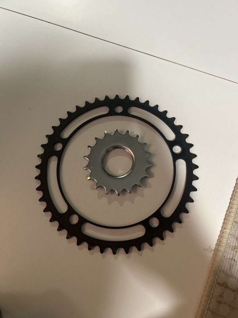 Model Chain And Cogs No brand cog and chainring, Sports Equipment, Bicycles & Parts, Parts ...