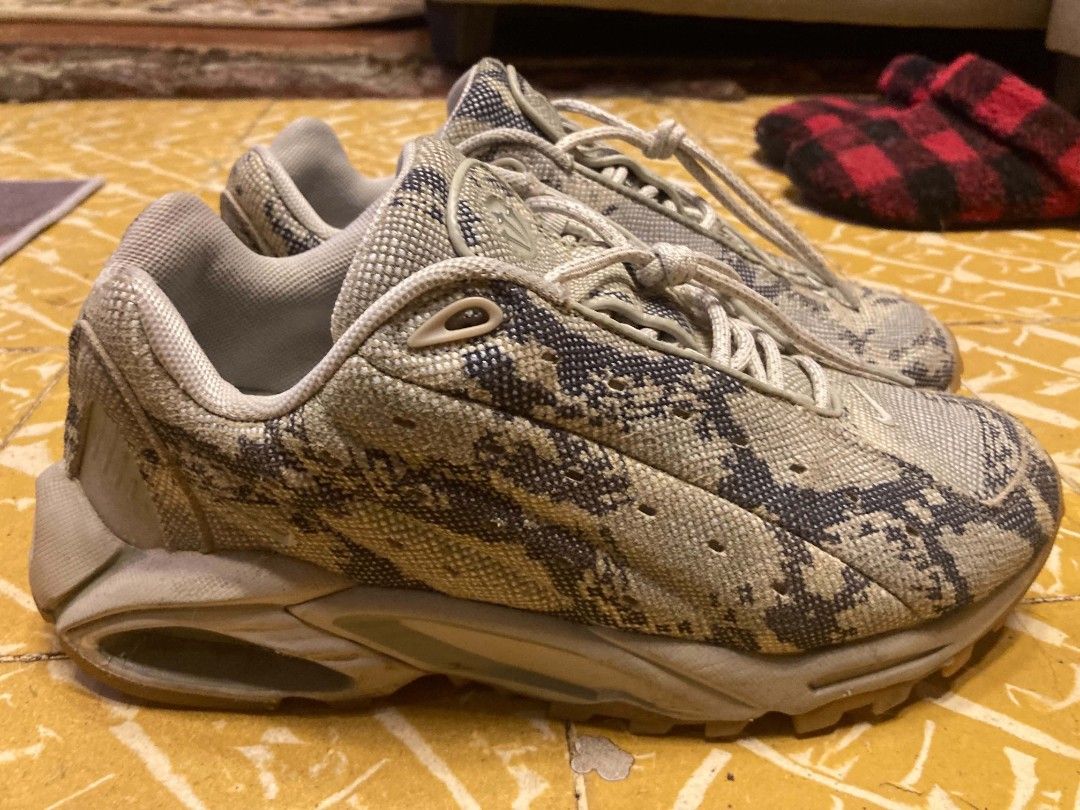 NOCTA hotstep airterra light bone (Category: Casual Shoes) located in Baguio. Submitted by vrnon_3 (Listing ID 1470156880, Image 3). Description: Size 8.5/ 42/ 26.5 cm For meet up around Baguio Used less than 5x Slightly damaged box due to stock.