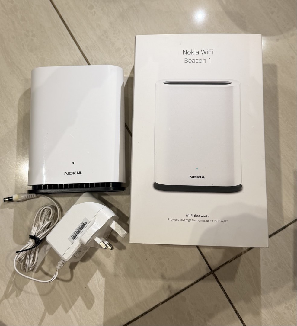Nokia WiFi Beacon 1 Mesh Router, Computers & Tech, Parts & Accessories ...