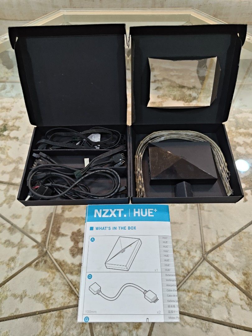 NZXT HUE+ Advanced PC Lighting Controller, Video Gaming, Gaming ...