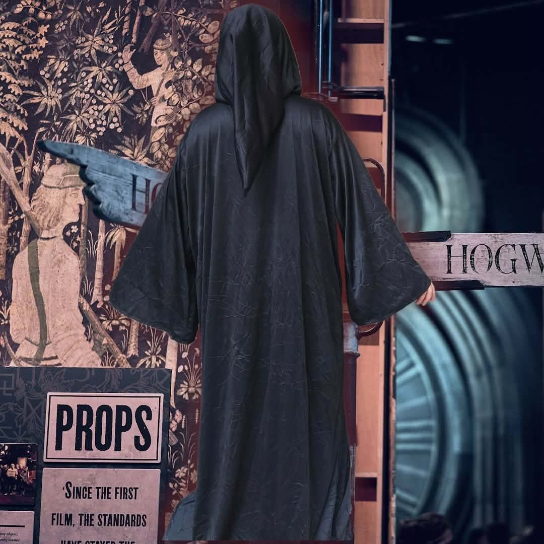OFFICIAL RUBIE'S HARRY POTTER GRYFFINDOR ROBE (Category: Character Goods) located in Baguio. Submitted by taraki_finds (Listing ID 1470206978, Image 2). Description: 🪄 OFFICIAL RUBIE'S HARRY POTTER GRYFFINDOR ROBE 🪄 🧙🏻 Size : Small - Large Adults 🧙🏻 Selling for 850 Pesos Only 🧙🏻 Condition: No stains, rips, or missing parts. Just has storage wrinkles and needs a quick wash/iron or steam 🧙🏻 Perfect for Harry Potter fans, Potterheads, and 