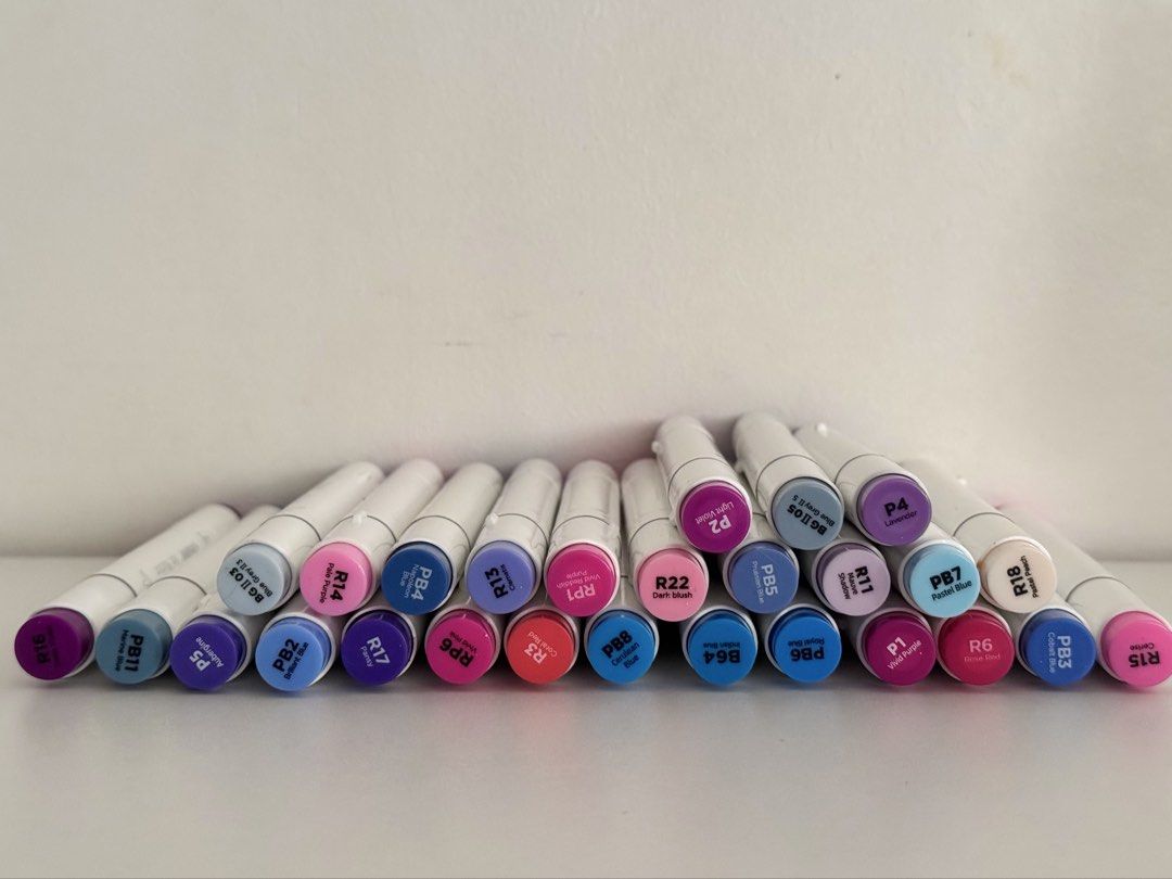 OHUHU Alcohol Markers 120 pcs (Category: Stationery & School Supplies) located in Santa Rosa. Submitted by stephensk (Listing ID 1470217581, Image 1). Description: all working well except for the browns and grays :) originally bought for 4.7k.