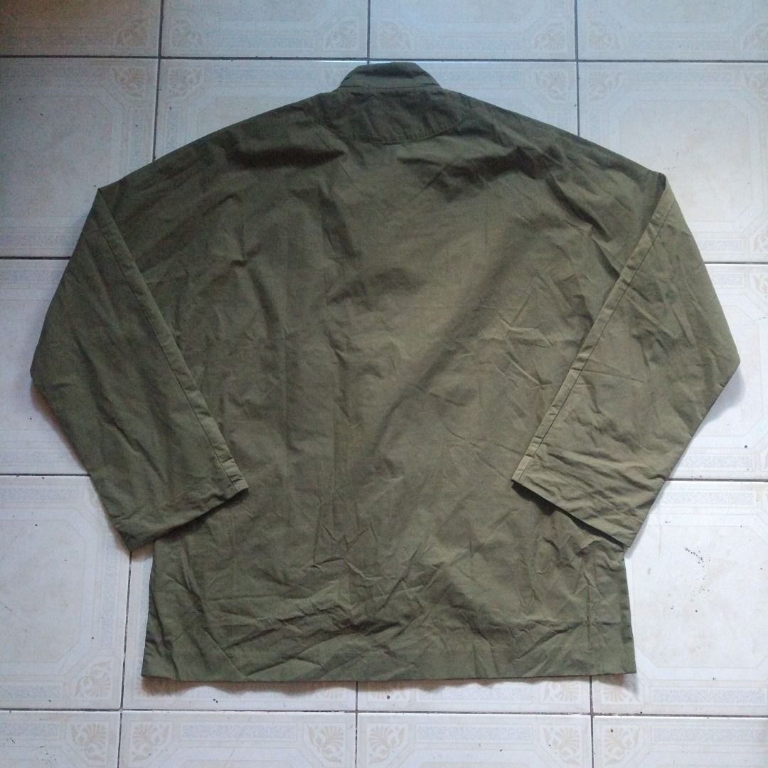 Old Soul OD Mandarin Jacket XL (Category: Coats, Jackets and Outerwear) located in Pasay City. Submitted by denimdude.ph (Listing ID 1470261230, Image 2). Description: fits XL.