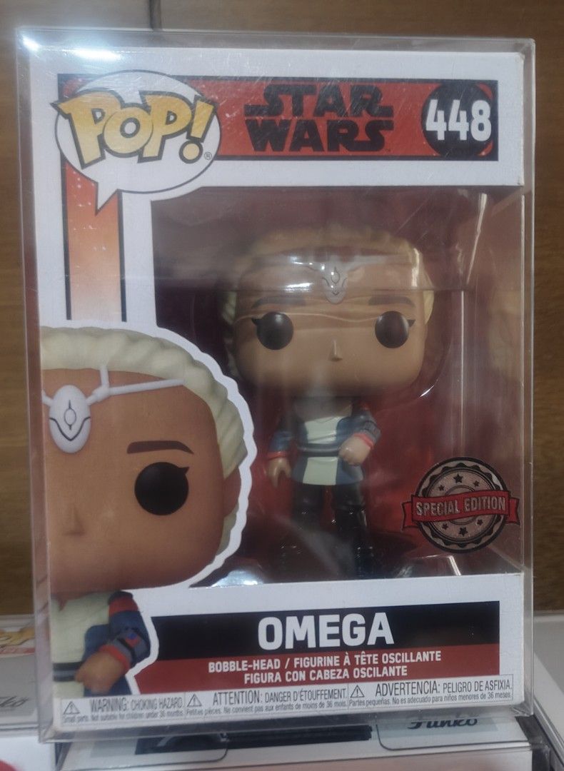 Omega - Special Edition - The Bad Batch ( Star Wars) (Category: Figurines & Statues) located in Bacolod City. Submitted by p.marieee_g.1912 (Listing ID 1470240179, Image 1). Description: ❗❗❗ FOR SALE ❗❗❗ — Omega (Special Edition) from the animated Star Wars series: The Bad Batch w/protector case — Omega - #448.