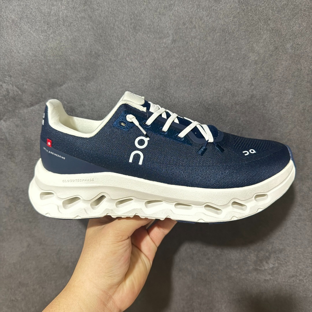 On Cloudtilt Navy White Mesh Running Sneakers, Men's Fashion, Footwear ...