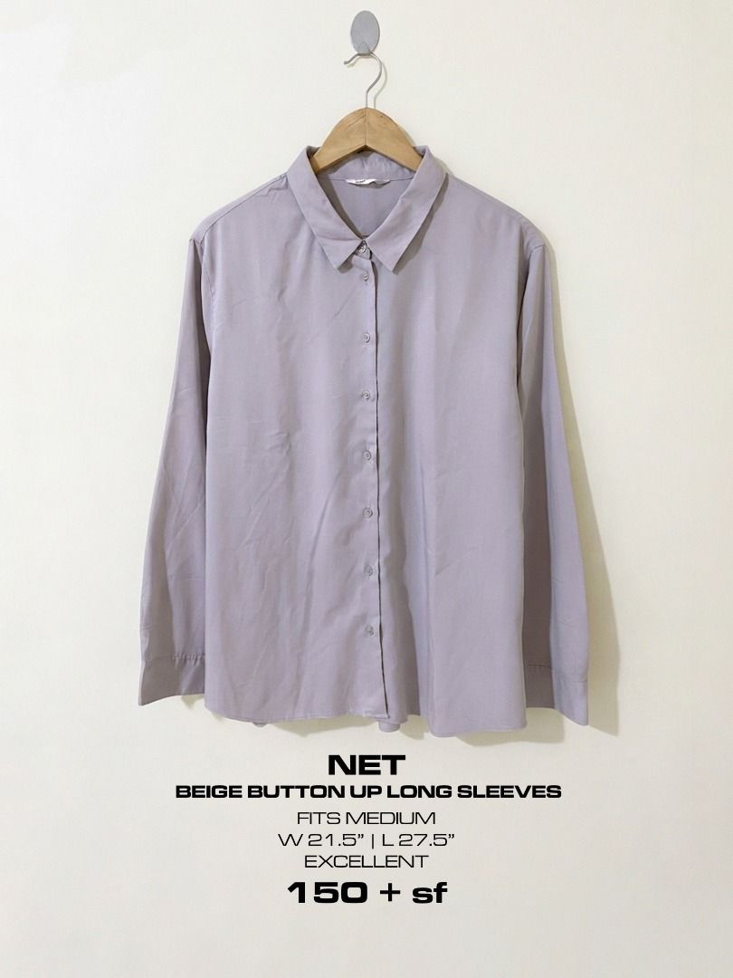 ON SALE! Net Beige Button Up Long Sleeves (Category: Tshirts & Polo Shirts ) located in Cadiz. Submitted by davidspothead (Listing ID 1470266973, Image 1). Description: .