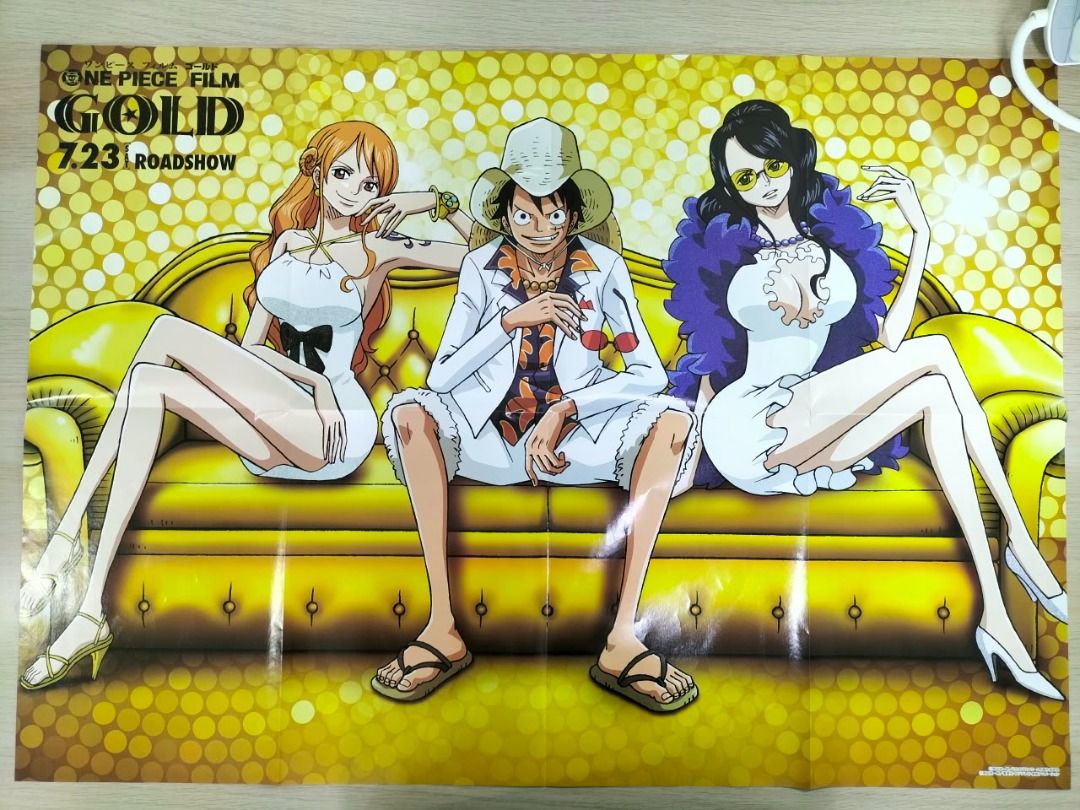 One Piece Film : GOLD Movie Promotional Artwork Poster, Toys ...