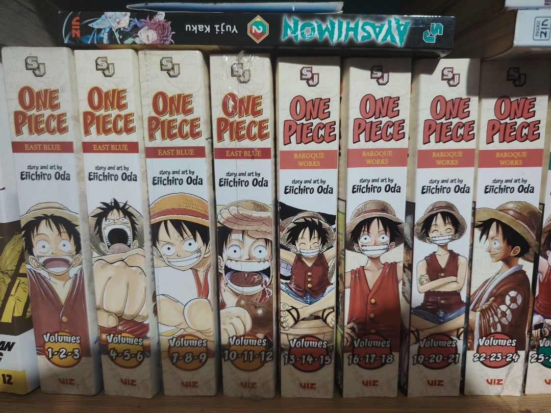 One piece omnibus 1-14 (Category: Comics & Manga) located in Iloilo. Submitted by bhogz23 (Listing ID 1470346926, Image 2). Description: FOR SALE: One Piece Manga Omnibus Volumes 1–14 🏴‍☠️📚 Looking for One Piece manga? Here's your chance to add these to your collection! ⚓ Perfect for One Piece fans, manga readers, and collectors who want to follow Luffy and the Straw Hat Pirates on their legendary adventure. 📚 Title: One Piece 📖 Volumes: Omni