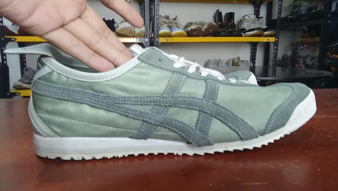 Onitsuka Mexico 🐯 (Category: Sneakers) located in Cainta. Submitted by wichaelthriftstall (Listing ID 1470307629, Image 1). Description: size 11 euro 45 28.5cm location Cainta Rizal (Sto.Domingo) payment first before equipped rules. for meet up only dito lang po: Uncle John's Riverside Ortigas Extension near SM East Ortigas. mode of payment - gcash,maya, maribank,gotyme and more. mode of shipping - j&t,lalamove,joyride,grab,angkas padala, jrs, L