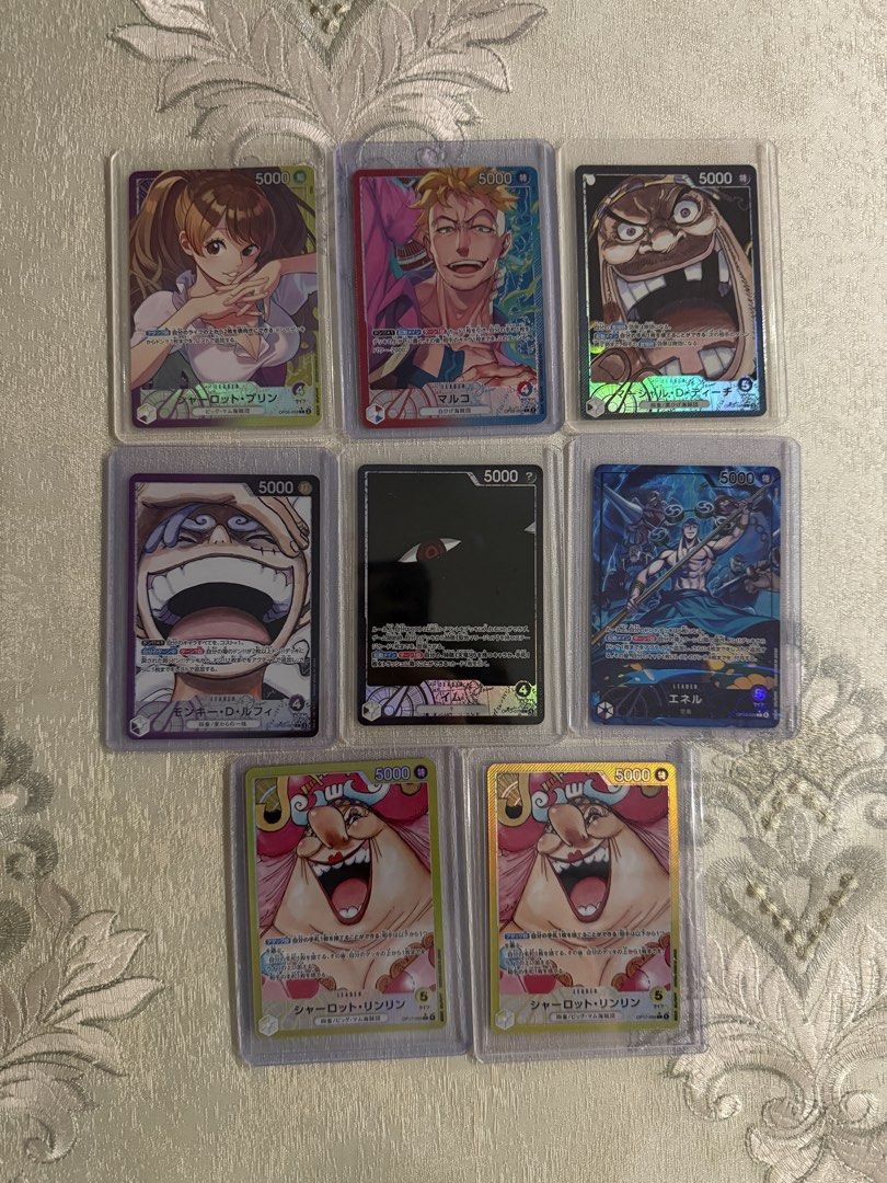Pudding Drawing/design OP Leaders AA (Big mom, Pudding, Blackbeard, Luffy), Imu, leader, Toys ...