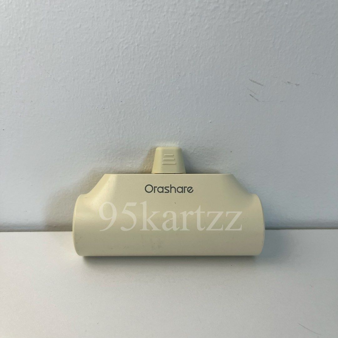 Orashare Powerbank (Category: Batteries & Power Banks) located in Cabanatuan. Submitted by 95kartzz (Listing ID 1470185963, Image 2). Description: No original box included. 3000 mAh MOP: Go tyme or Maribank MOD: Lalamove or J&T LOCATION: Cabanatuan City, N.E.