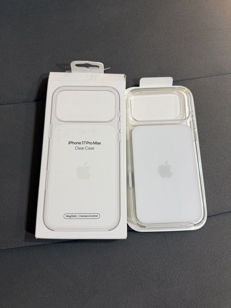 Original Clear Magsafe Case For 17/18 Pro Max (Category: Cases & Sleeves) located in Mandaluyong City. Submitted by better_call_sole_ph (Listing ID 1470270216, Image 1). Description: Iphone 17 Pro Max Clear Case with Magsafe Compatible for 18 Pro Max BRANDNEW Never Been Used orig price 3,390 selling for only 1950 Alabang.