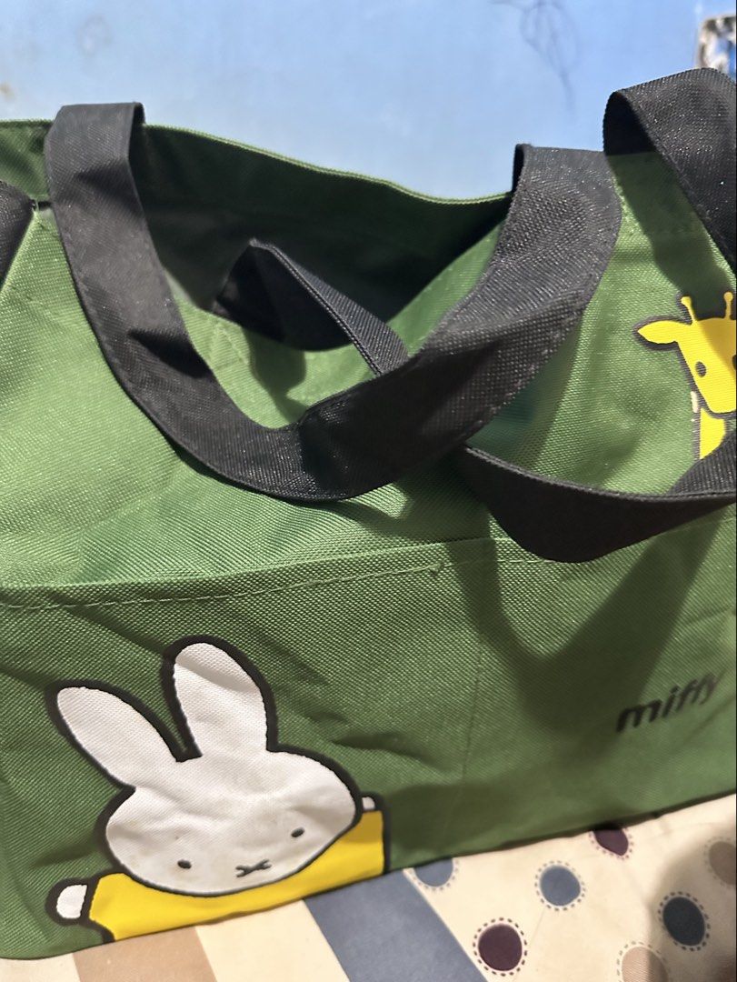 Original Miffy Shopping bag / Beach bag lightweight (Category: Beach Bags) located in General Santos City (Dadiangas). Submitted by toysville888 (Listing ID 1470170271, Image 2). Description: Original Miffy Shopping bag / Beach bag lightweight. NO FLAWS. with eteketa.