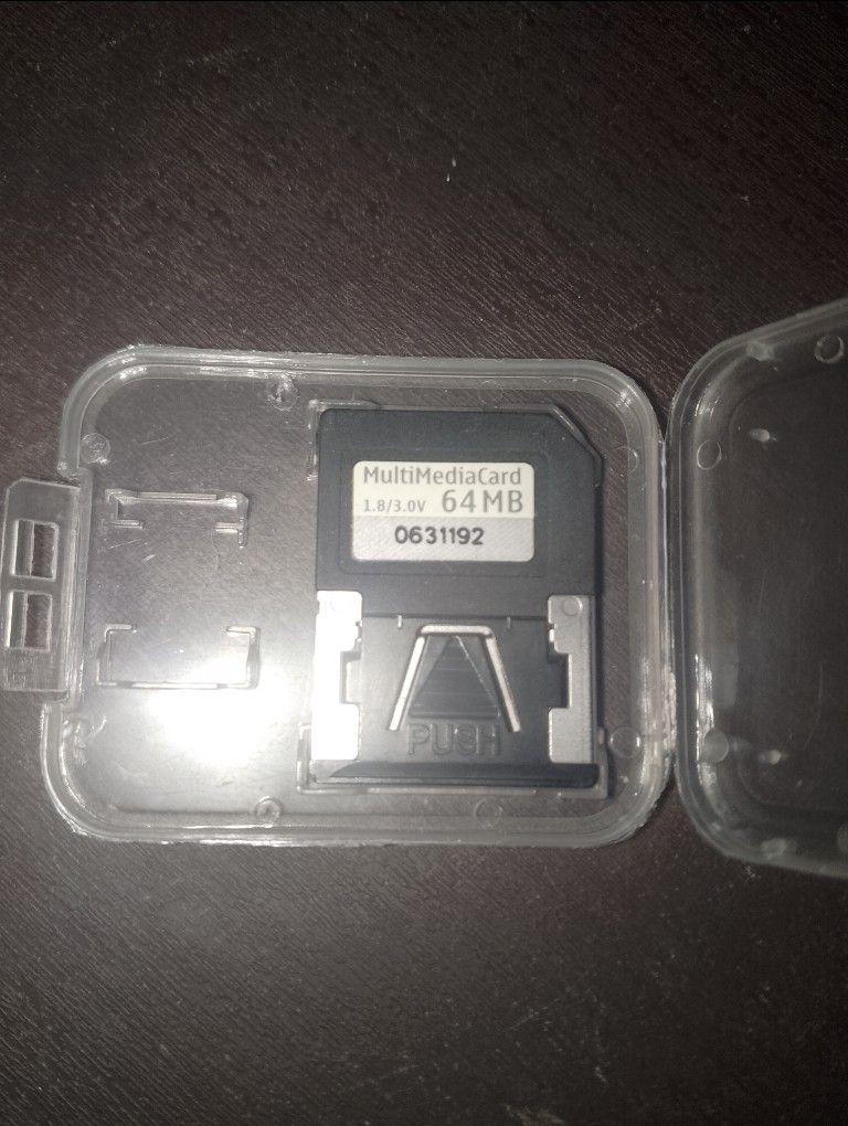 Original Nokia 64mb Memory Card (Category: Memory & SD Cards) located in Cavite. Submitted by emilgarcia09 (Listing ID 1470283843, Image 1). Description: For Use with Old Nokia Phones or Collection Purposes.