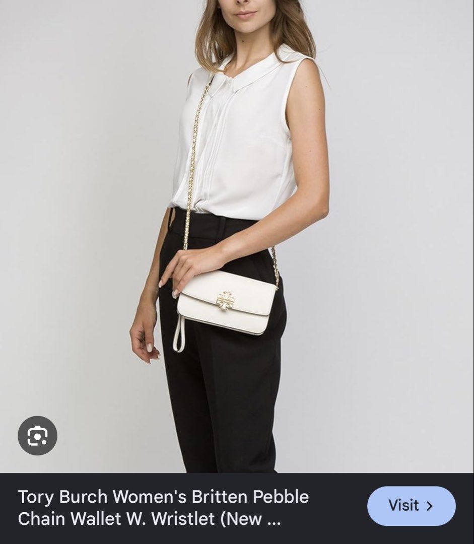 Original Tory Burch Britten WOC (Category: Cross-body Bags) located in Pasig City. Submitted by anjlaroyacloset (Listing ID 1470039258, Image 1). Description: bought this from japan 🇯🇵 pasabay used once only with tags double moneyback if proven fake! Pasig 📍.