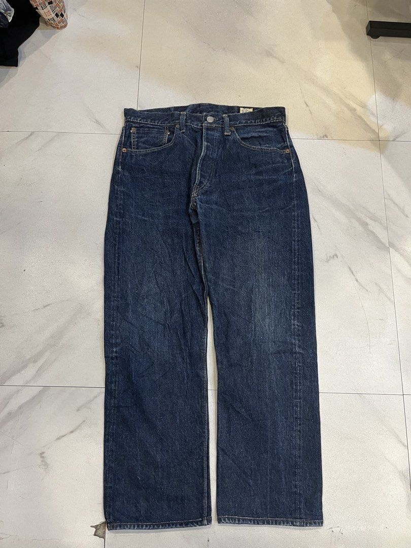 OrSlow (Category: Jeans) located in Lipa City. Submitted by deligrind (Listing ID 1470152112, Image 2). Description: OrSlow Waist 32 Length 38 Leg opening 7.5 Good condition.