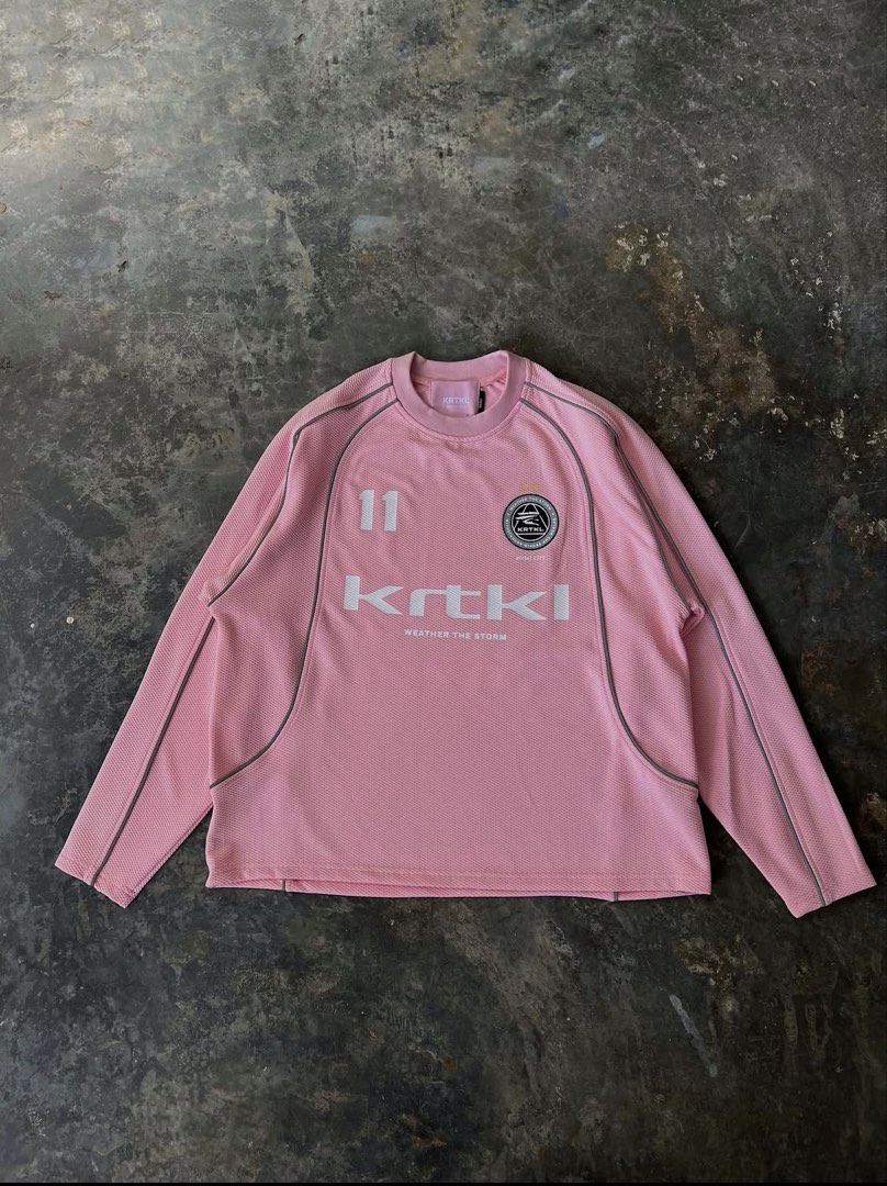 Ovrtcast Overcast pink, Men's Fashion, Activewear on Carousell