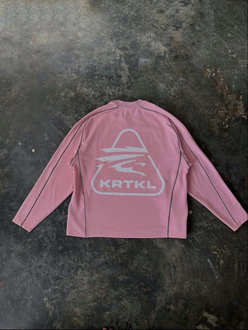 Ovrtcast Overcast pink, Men's Fashion, Activewear on Carousell