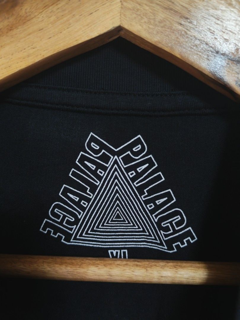 Palace Tri-Void T-Shirt Black (Category: Tshirts & Polo Shirts ) located in Baguio. Submitted by curatedgalore (Listing ID 1470319554, Image 3). Description: Palace Skateboarding Tri Void Tee XL Length : 31 inch Width : 24 inch Good as new condition Authentic .
