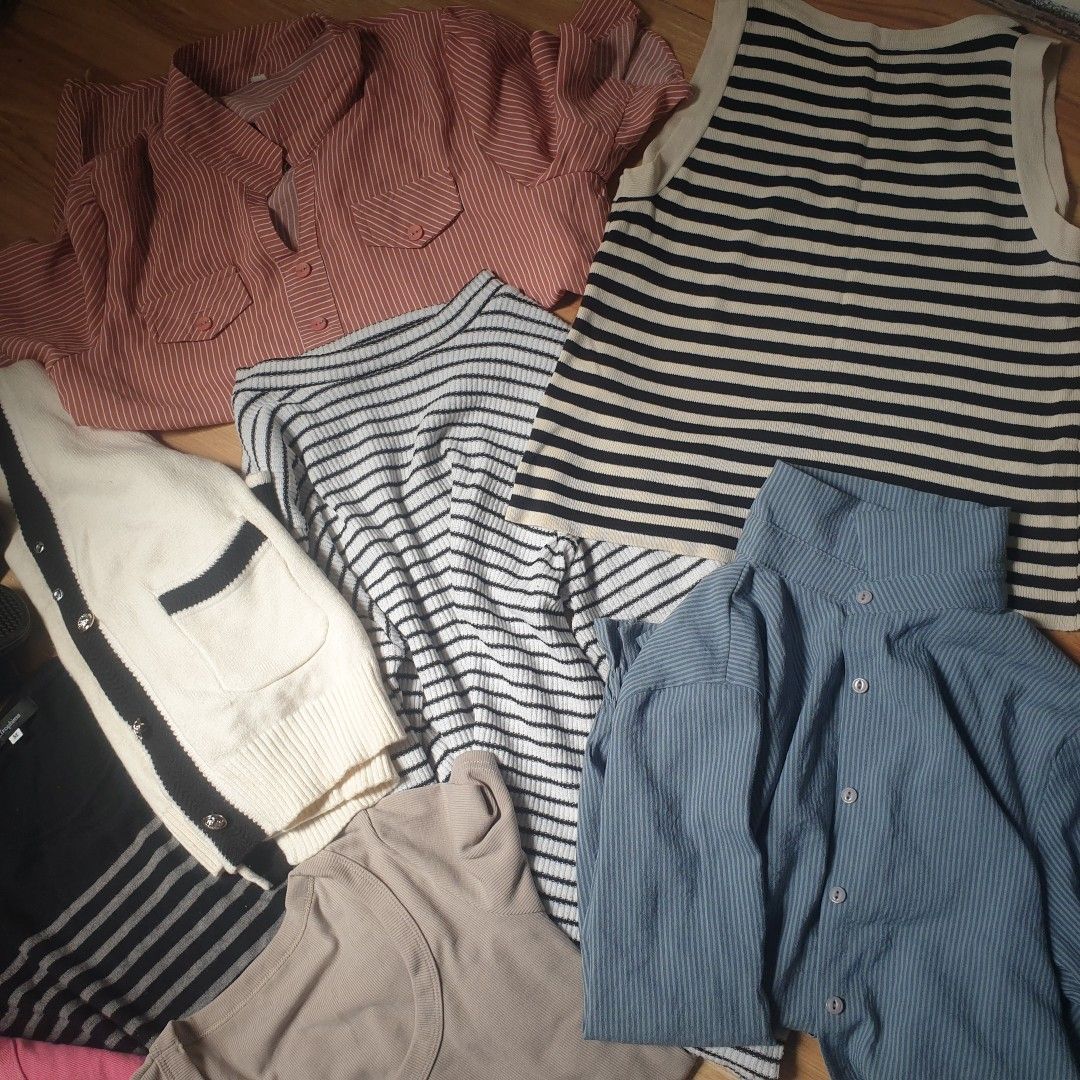 Panimula bundle TAKE ALL (Category: Coats, Jackets and Outerwear) located in Paranaque City. Submitted by nvdluxurygoods (Listing ID 1470172177, Image 3). Description: Walang tapon quality lahat, what u see is what u get.