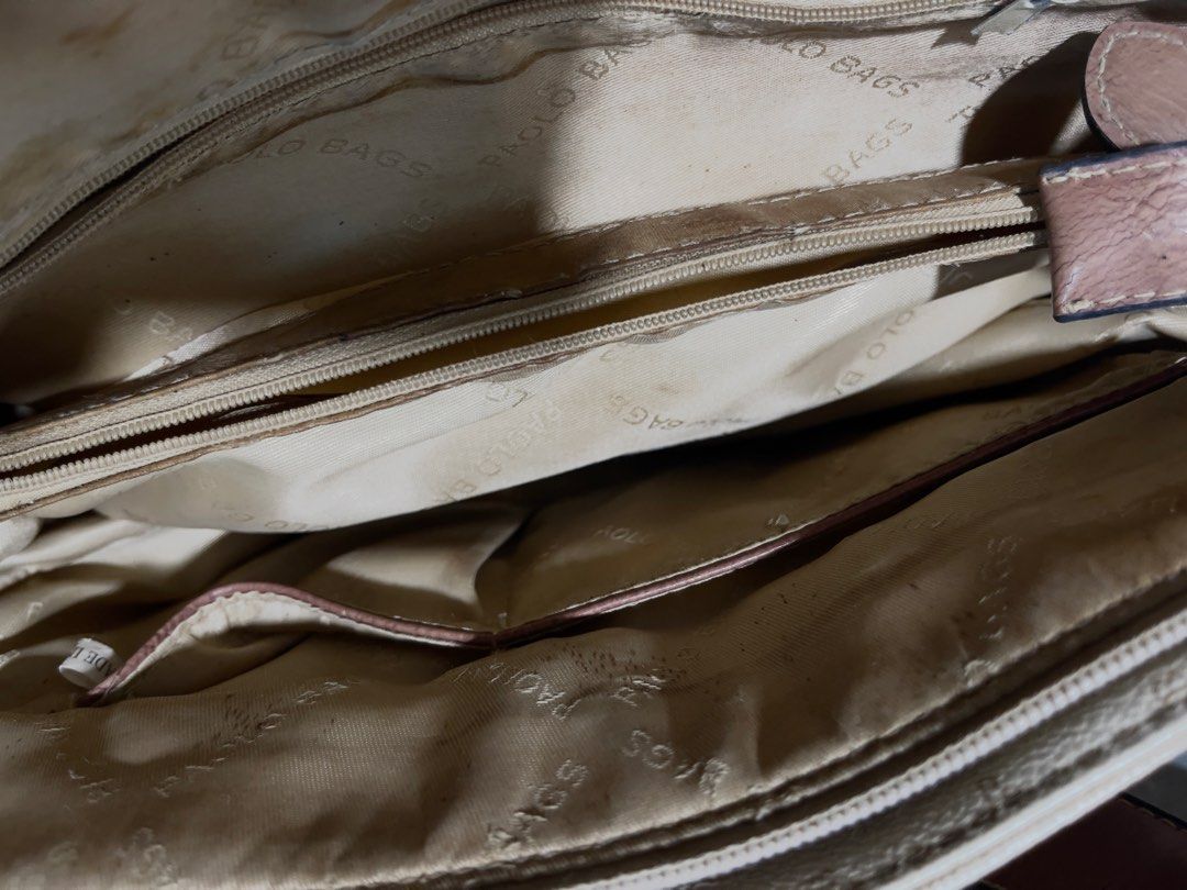 PAOLOBAGS brown + cream patterned shoulder bag (Category: Shoulder Bags) located in Angeles City. Submitted by xiaobunn (Listing ID 1470348097, Image 3). Description: .