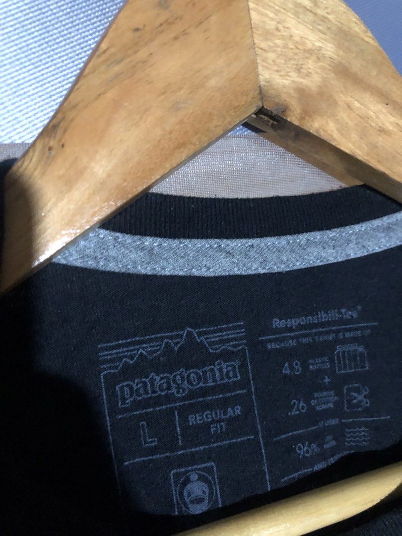 Patagonia (Category: Activewear) located in Ormoc. Submitted by lunzagalan01366 (Listing ID 1470285949, Image 3). Description: Patagonia Pocket tee Near at new Size: L Dimes: W23xL29 FreshFromBale No Issue NeedWash 750.