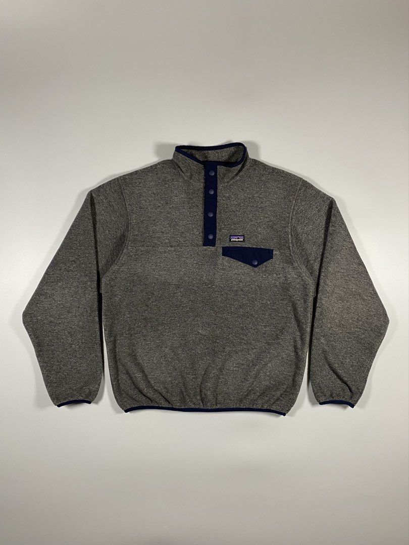 Patagonia Lightweight Synchilla Snap-T Pullover (Category: Coats, Jackets and Outerwear) located in Porac. Submitted by pepasoutdooressentials (Listing ID 1470224591, Image 1). Description: Patagonia Lightweight Synchilla Snap-T Pullover Note: XXL Kids on tag, Can fit small to medium adult - It is made with 100% recycled Synchilla fleece, which is soft, smooth, moisture-wicking, and quick-drying. Dimension Width: 21" Length: 24" Condition: Excell