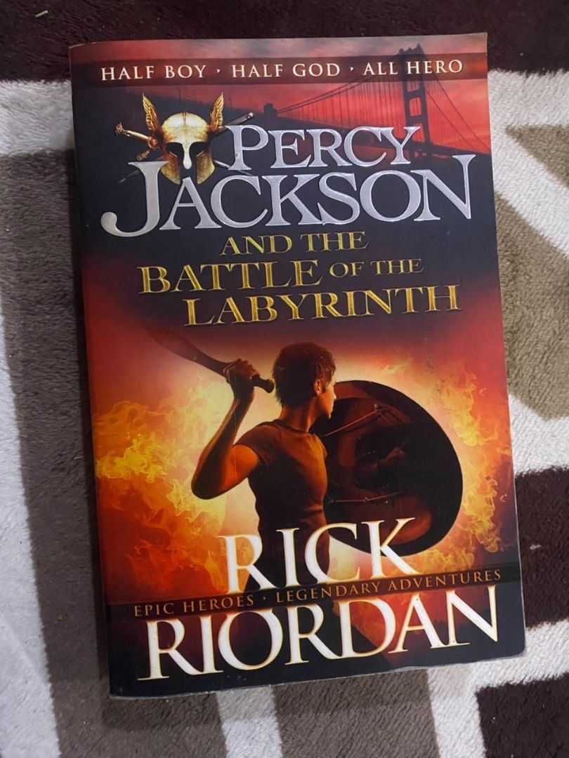 Rick Riorda Percy Jackson and the Battle of the Labyrinth Rick Riordan, Hobbies ...