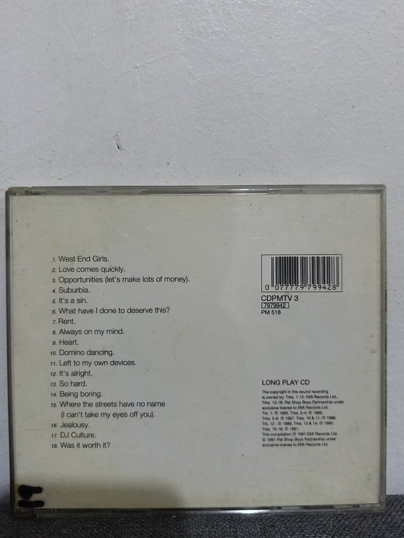 Petshop Boys - Discography (Category: CDs & DVDs) located in Cavite. Submitted by bodega_ni_kiks11 (Listing ID 1470251501, Image 2). Description: .