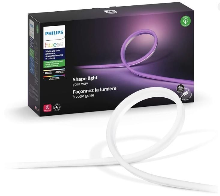Philips Hue White and Color Ambiance Outdoor Lightstrip 5 METRE $48 ...