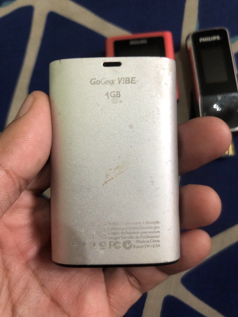 Philips Media Players defective batteries (Category: Portable Music Players) located in Quezon City. Submitted by markgolveo (Listing ID 1470143833, Image 3). Description: Philips Media Players defective batteries Tested working all units Issue Battery issues Can only operate when plugged in with a power source.