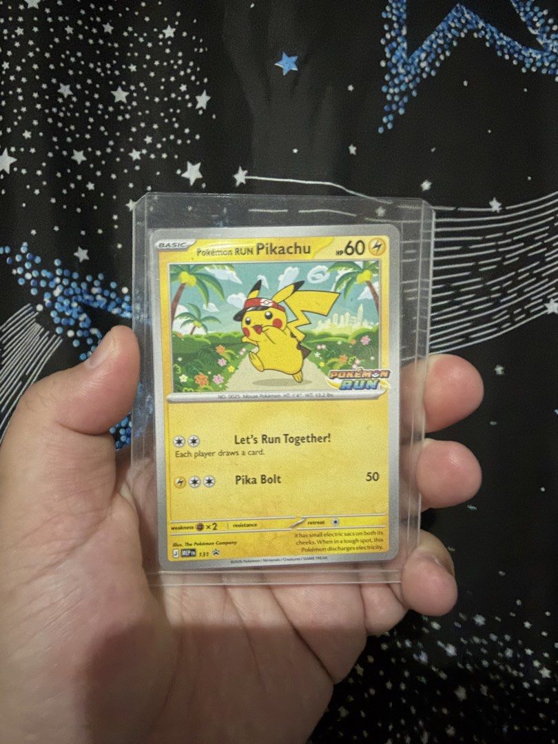 Pikachu 131 (Category: Raw Singles) located in Manila. Submitted by weianx01 (Listing ID 1470268537, Image 1). Description: Selling this for good. Not really a collector. I also need money for meds. Removed it on its pack. Because I was not supposed to sell this but my health is apparently declining. So I need the money. Still negotiable. PM me for faster transaction. I only based the price on Collectr. But I’m open to negotiate. Just no lowballi