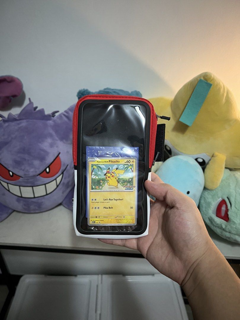Pikachu 131 (Category: Raw Singles) located in Paranaque City. Submitted by mlbantonio (Listing ID 1470307035, Image 3). Description: Includes: ✅ Pikachu Promo Card (MEP EN 131) - Sealed ✅ Official Pokémon RUN Cellphone Pouch Condition: ✅ Promo card is sealed ✅ Cellphone pouch was NOT used during the run ✅ Stored properly since the event ✅ Good for collectors and Pokémon fans RFS: Funding Nintendo Switch 2 💰 Price: ₱6,500 (Negotiable) 📍 Preferr
