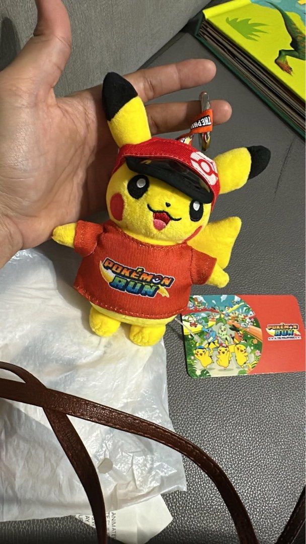 PIKACHU POKEMON RUN ANIK ANIK (Category: Plushies & Soft Toys) located in Quezon City. Submitted by hannahcrooz (Listing ID 1470239610, Image 1). Description: BRAND NEW. SRP!!! RFS: Nakabili na ako tapos nabilhan pa ako ng pinsan ko. 😊.