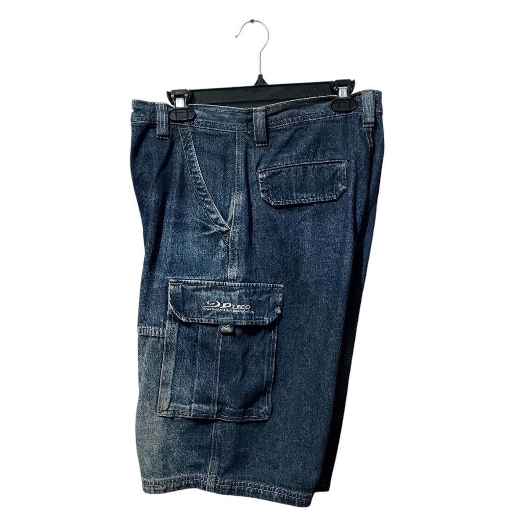 Piko Denim Cargo Short (Category: Shorts) located in Davao. Submitted by outdatedfinds (Listing ID 1470164434, Image 1). Description: For Sale Vintage Piko Hawaiian Longboard Wear Cargo Denim Short Size Large on Tag Fits 32-33 Length 25 Hem 12 Very Good Condition 1200 plus sf Davao City Location Hmu f interested .
