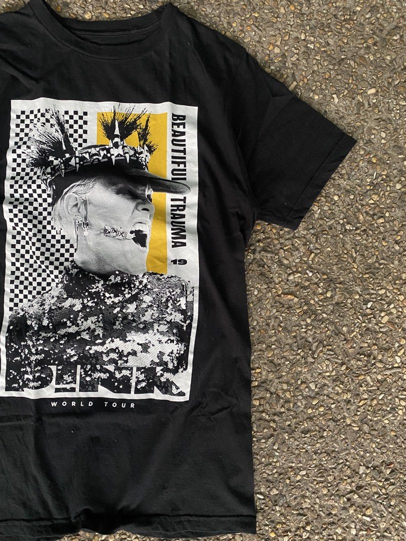 Pink “Beautiful Trauma” World Tour (Category: Tshirts & Polo Shirts ) located in Caloocan City. Submitted by webspot (Listing ID 1470224482, Image 3). Description: Pink “Beautiful Trauma” World Tour Size - M Width - 20 Length - 27 .