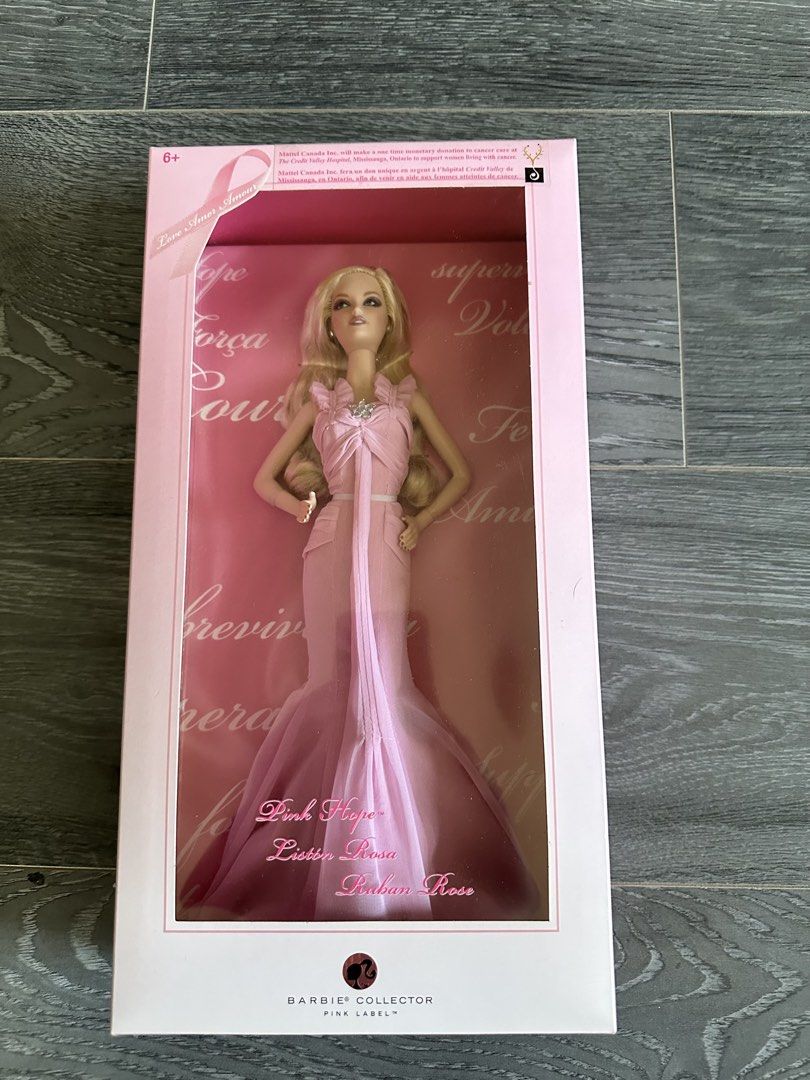 Pink Hope Barbie (Category: Kids Toys) located in Manila. Submitted by risabelle (Listing ID 1470342799, Image 1). Description: ETA Feb 2027. Layaway accepted.