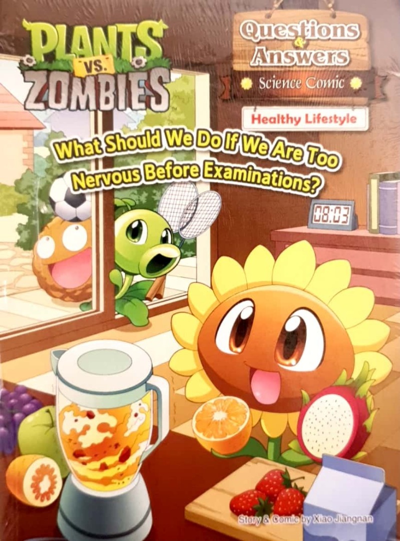 Plants vs Zombies 2 Q&A Science Comic 21: Healthy Lifestyle (English ...
