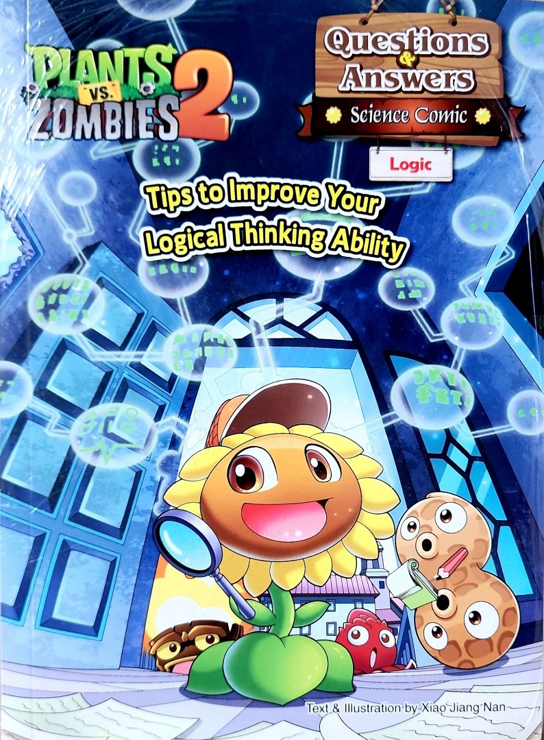 Plants vs Zombies 2 Q&A Science Comic 32: Logic (English) Brand New ...