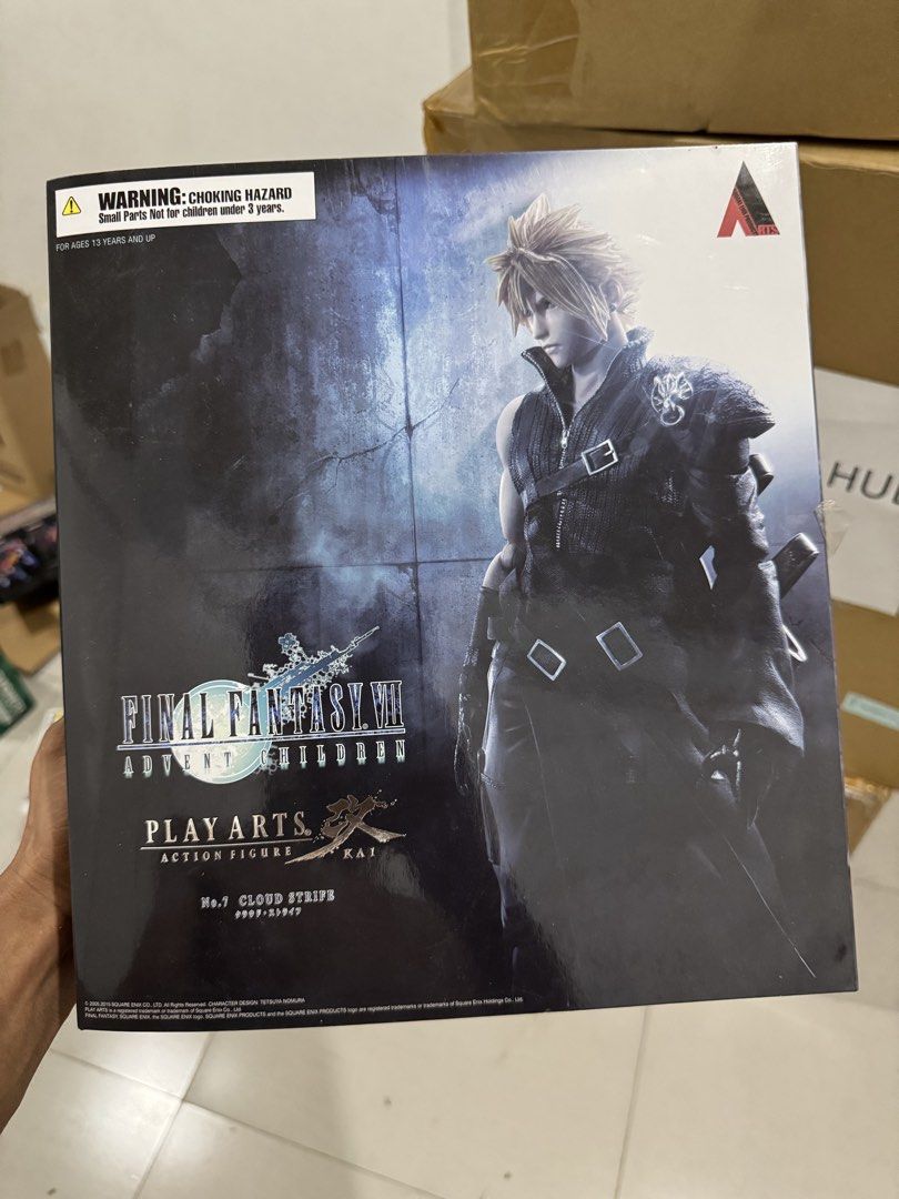 Play Arts Kai Cloud Strife Final fantasy 7 (Category: Figurines & Statues) located in Paranaque City. Submitted by icko007 (Listing ID 1470230431, Image 1). Description: Play Arts Kai Cloud Final fantasy 7 Advent Children Misb / Brandnew 🎄🌲Price 6500 Last Price No Rush Shipping /Dibs now pay now Location Paranaque Payment Gcash/Bpi Shipping Lalamove/Lbc Buyers Risk / Fee ‼️Seller is not responsible for: lost, stolen, or damaged packages..