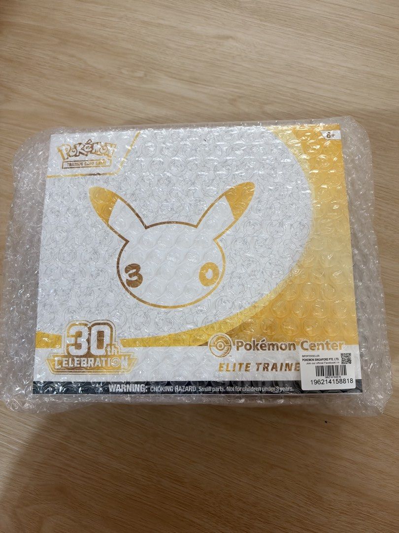 Pokemon Center 30th Celebration ETB (Unshrinked), Toys & Collectibles ...