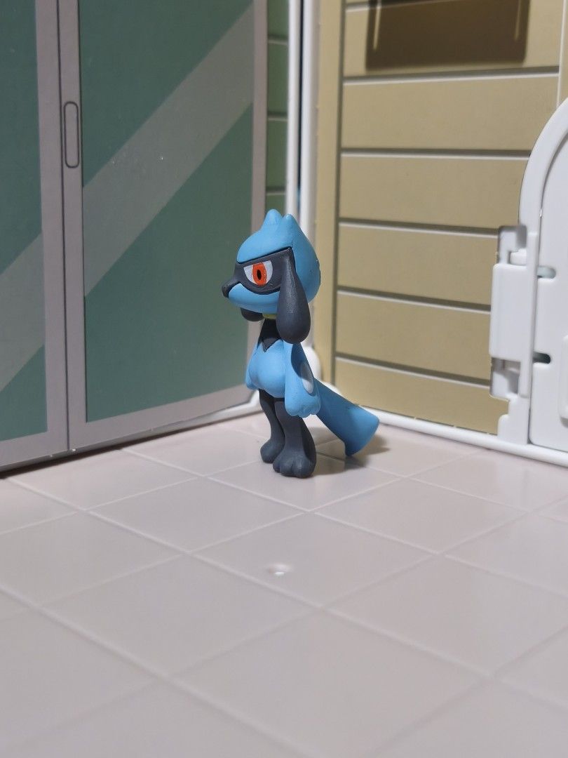 Pokemon Figure - Riolu (Category: Action & Battle Toys) located in Taguig. Submitted by lilrootshop (Listing ID 1470175578, Image 2). Description: ***Crossposted*** Price: 100 First to pay basis. No COD. For item reservation, a down payment of 50% or 100 pesos (whichever is less) is required. Down payment is non-refundable. One month reservation only. Location: Taguig (near BGC) MOP: GCash / Maya / GoTyme / MariBank.