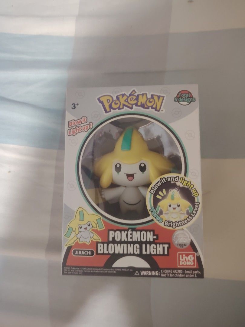 Pokemon Character Model Pokemon Jirachi Blowing Light Figure, Toys & Collectibles, Figurines ...