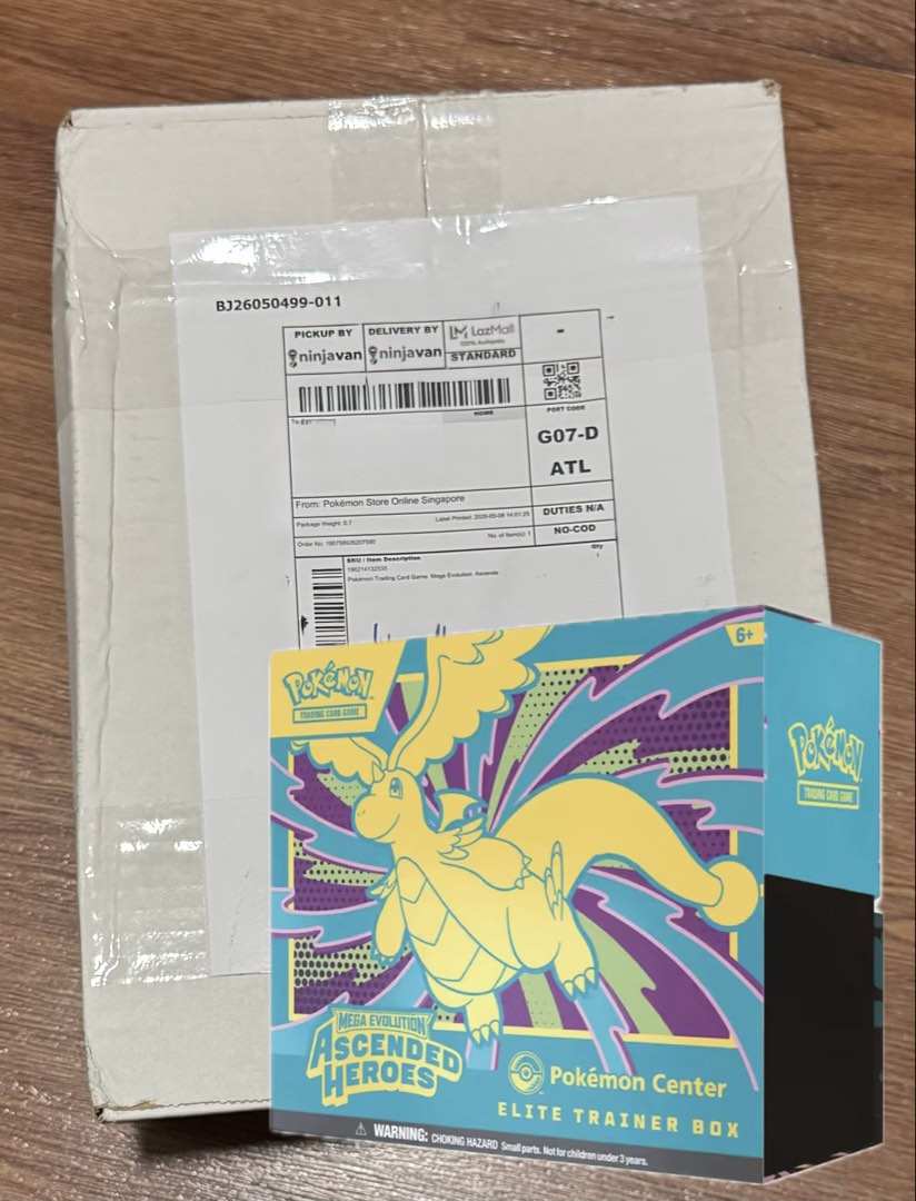 [Sealed] Pokémon Center Ascended Heroes Elite Trainer Box (ETB), Toys ...