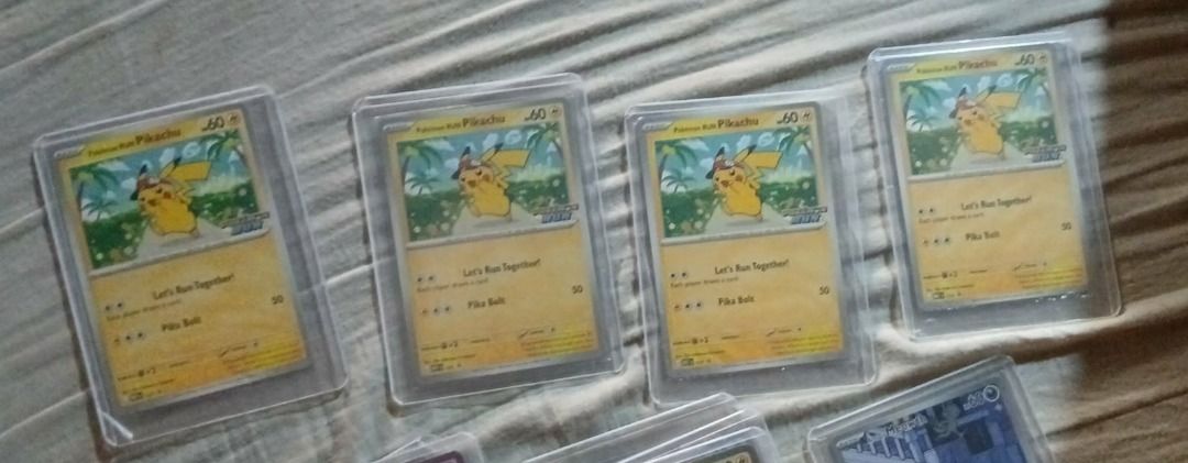 Pokémon TCG Fun Run Pikachu Promo Card – For Sale Philippines, Toys ...