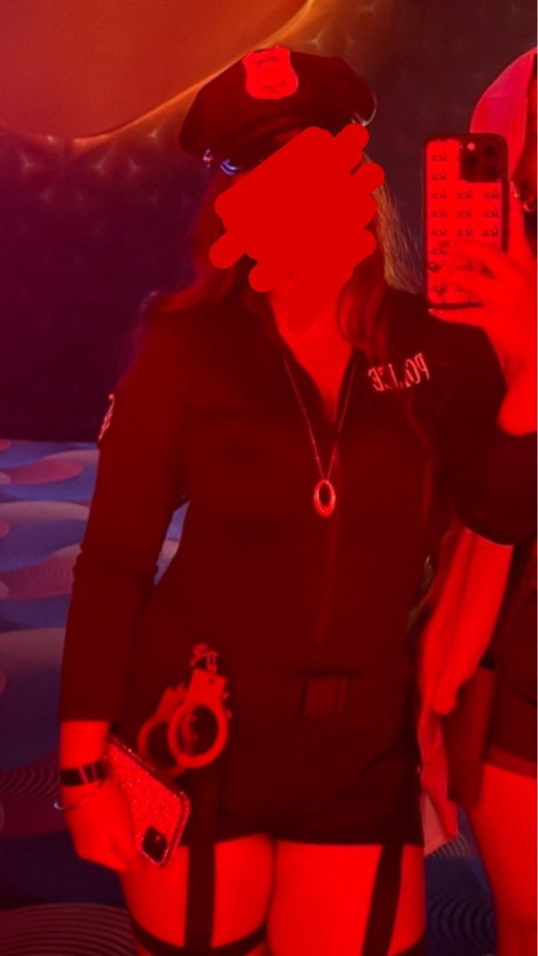 police costume halloween !! (Category: Sets or Coordinates) located in Manila. Submitted by jstrandom (Listing ID 1470227281, Image 2). Description: size m-l around mnl, ubelt to taft area! accessories not included 😔.