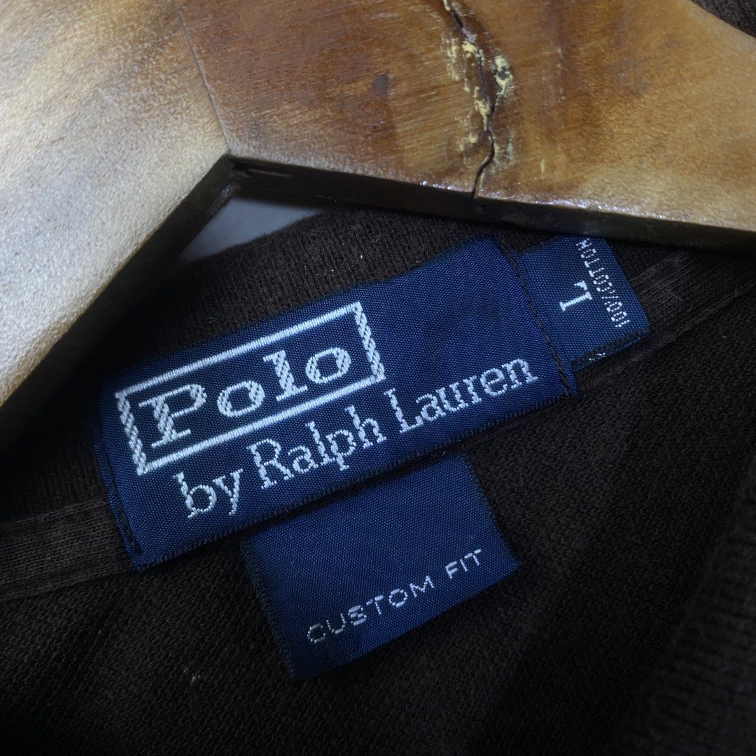 Polo Ralp Laurent Choco Brown (Category: Tshirts & Polo Shirts ) located in Manila. Submitted by aym_fortunate (Listing ID 1470237094, Image 3). Description: DIMES. WIDTH : 22 LENGTH BACK : 29 LENGTH FRONT : 32 SIZE : LARGE ISSUE : MARK FOLD, LAST 2PIC (UNOTICABLE) NEGOTIABLE FOR SURE BUYER .