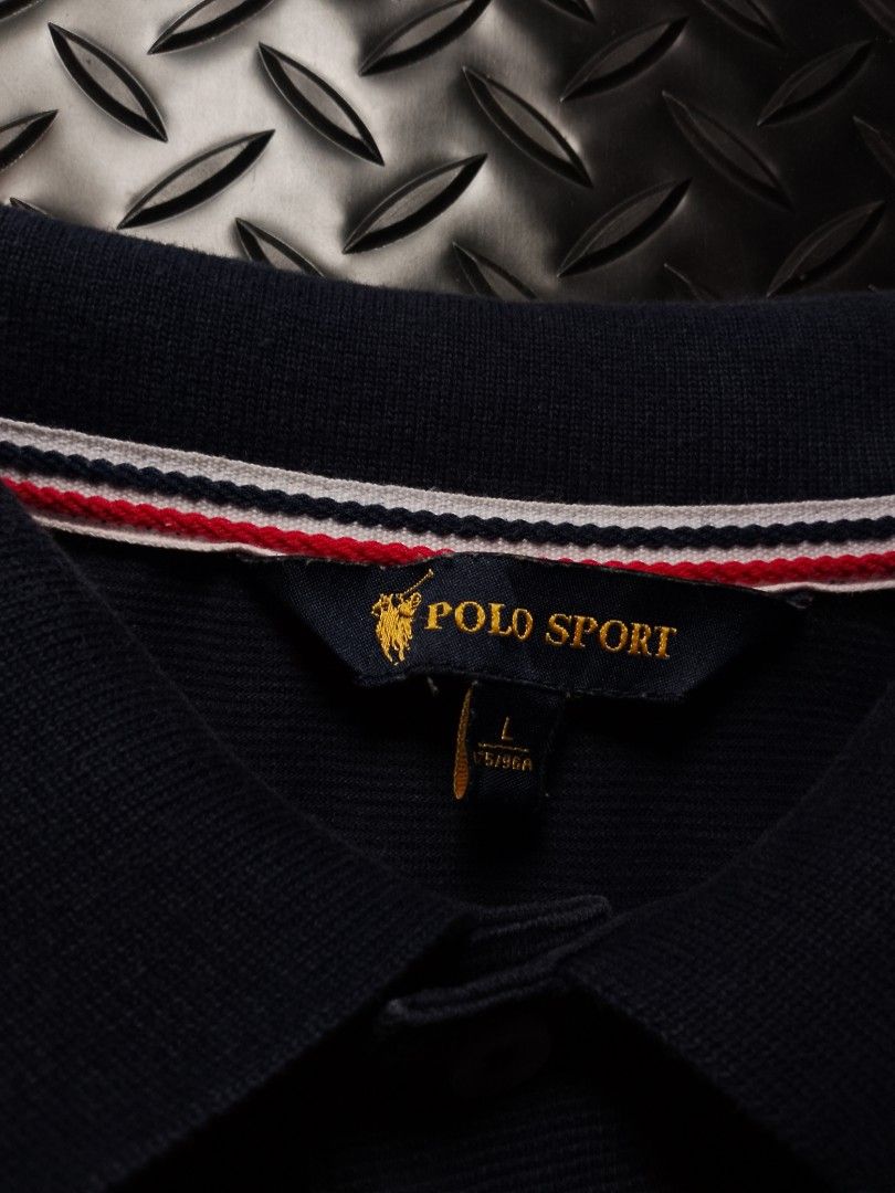 Polo Sport Polo (Category: Tshirts & Polo Shirts ) located in Baguio. Submitted by bado.feels (Listing ID 1470184121, Image 3). Description: Excellent condition Size Large (21x28) 450+sf Baguio City Loc.