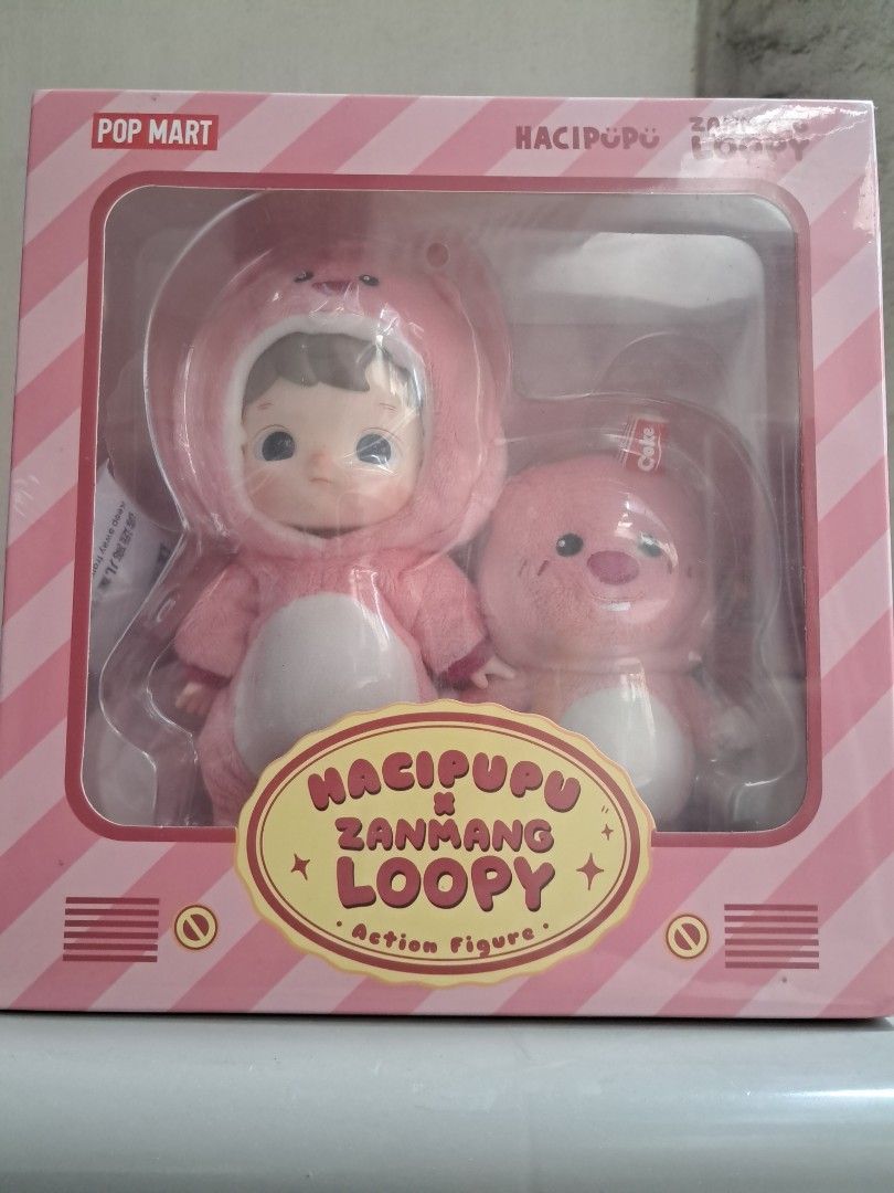 Popmart hacipupu (Category: Kids Toys) located in Manila. Submitted by cherrytreasures (Listing ID 1470177195, Image 1). Description: popmart hacipupu zanmang loopy. meet up or pick up.